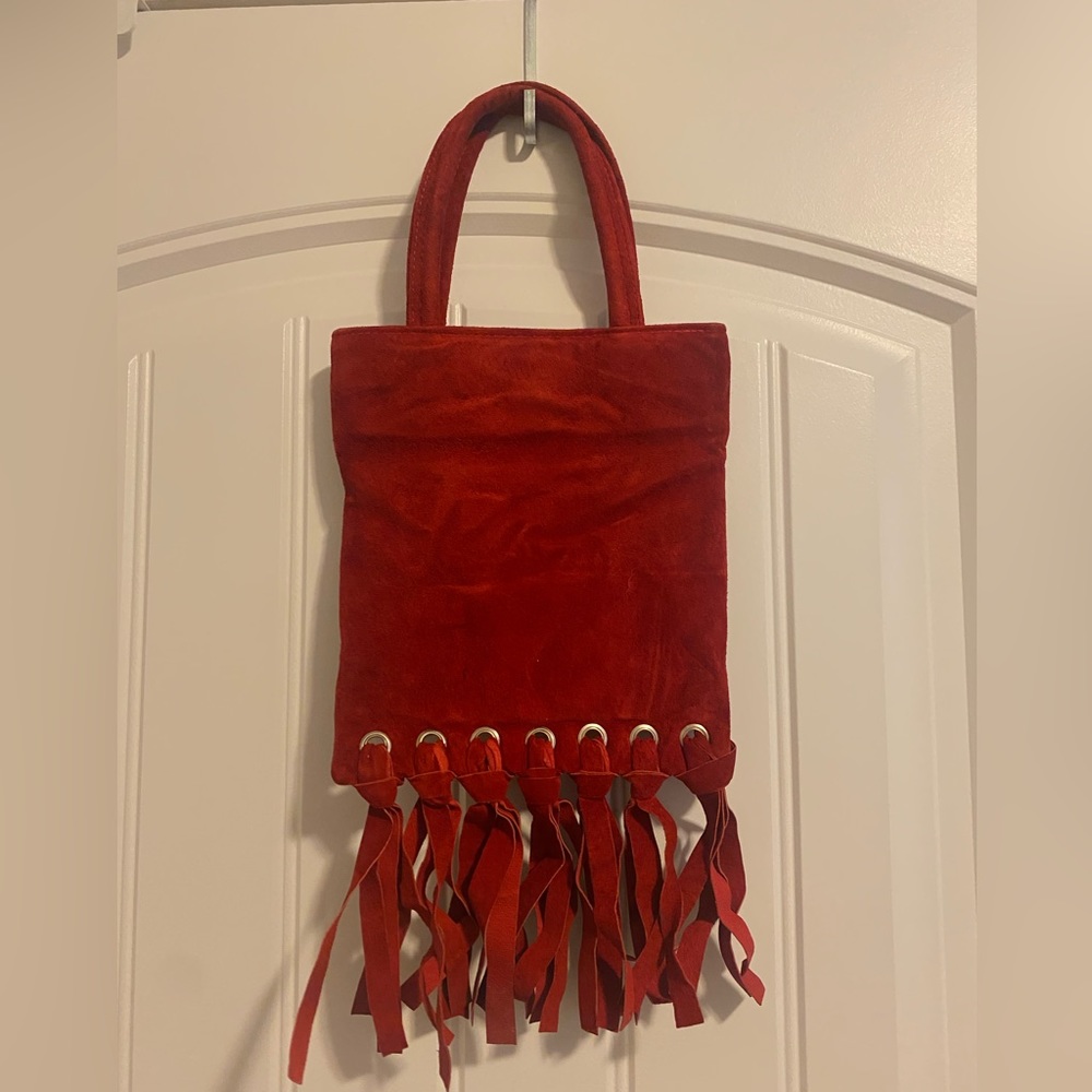 Vintage Leah Aiken Fringe bag